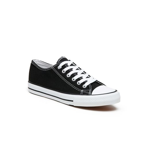 Foreverfolie Sneakersy w kolorze czarnym ze sklepu Limango Polska w kategorii Trampki damskie - zdjęcie 172643477