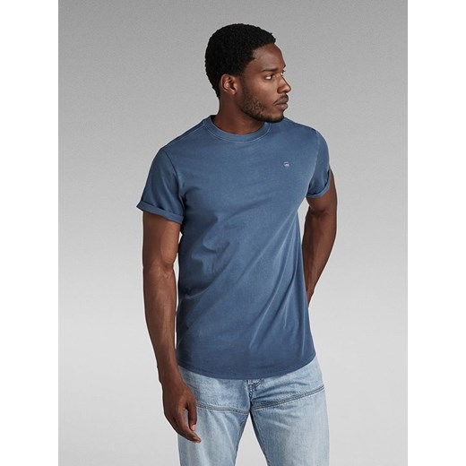 G-Star Koszulka w kolorze niebieskim ze sklepu Limango Polska w kategorii T-shirty męskie - zdjęcie 172643555