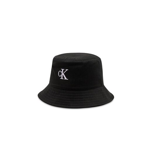 Calvin Klein Kapelusz Bucket Monogram Embro K60K612320 Czarny ze sklepu MODIVO w kategorii Kapelusze damskie - zdjęcie 172643828
