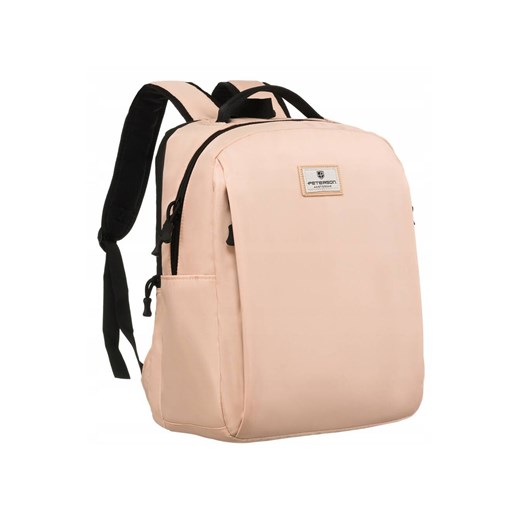 Duży, pojemny plecak damski z miejscem na laptopa - Peterson ze sklepu 5.10.15 w kategorii Plecaki - zdjęcie 172645229