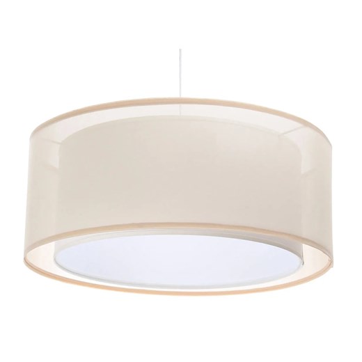 Kremowa nowoczesna duża lampa wisząca - S436-Estera Lumes One Size Edinos.pl