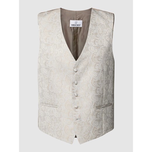 Kamizelka ze wzorem paisley ze sklepu Peek&Cloppenburg  w kategorii Kamizelki męskie - zdjęcie 172647068