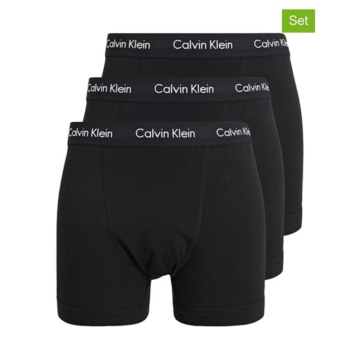 CALVIN KLEIN UNDERWEAR Bokserki (3 pary) w kolorze czarnym Calvin Klein Underwear M wyprzedaż Limango Polska