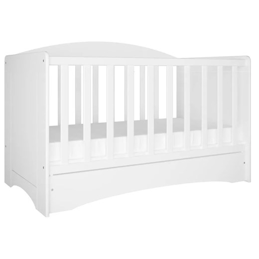 Białe łóżeczko niemowlęce - Pinokio 2S ze sklepu Edinos.pl w kategorii Łóżka dziecięce - zdjęcie 172649656