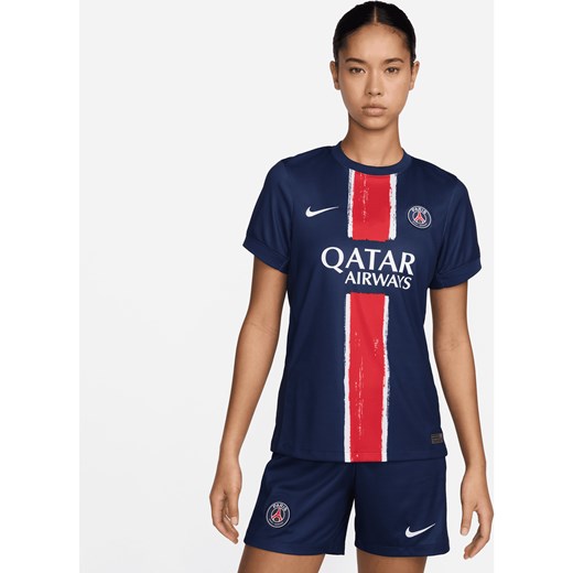Damska koszulka piłkarska Nike Dri-FIT Paris Saint-Germain Stadium 2024 (wersja domowa) – replika - Niebieski ze sklepu Nike poland w kategorii Bluzki damskie - zdjęcie 172651618