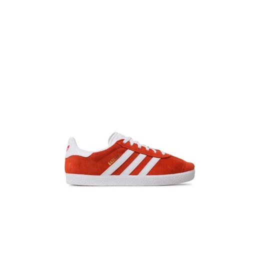 adidas Sneakersy Gazelle Shoes HP2879 Czerwony ze sklepu MODIVO w kategorii Trampki dziecięce - zdjęcie 172651916