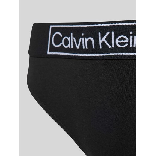 Stringi z elastycznym pasem z logo Calvin Klein Underwear S wyprzedaż Peek&Cloppenburg 