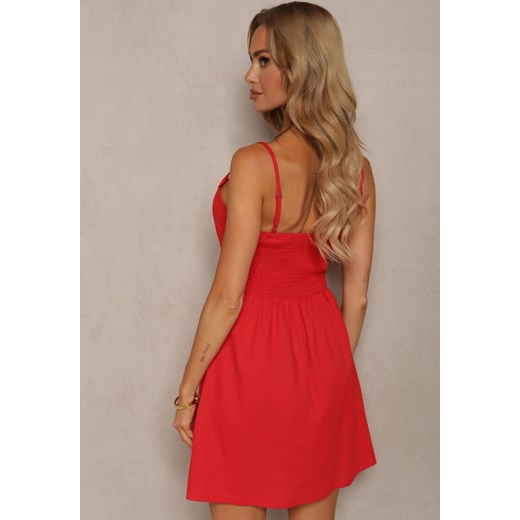 Czerwona Sukienka Vida Loca Renee XL okazyjna cena Renee odzież