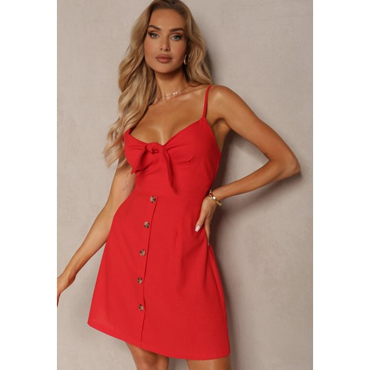 Czerwona Sukienka Vida Loca Renee S promocyjna cena Renee odzież