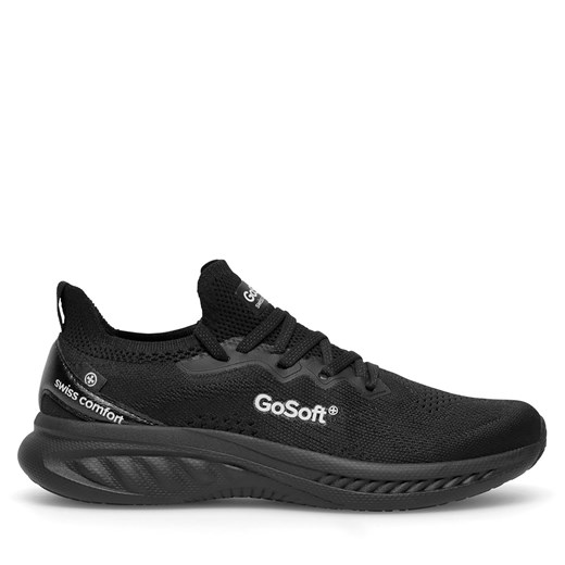 Sneakersy Go Soft WP-1 Czarny ze sklepu eobuwie.pl w kategorii Buty sportowe damskie - zdjęcie 172660938