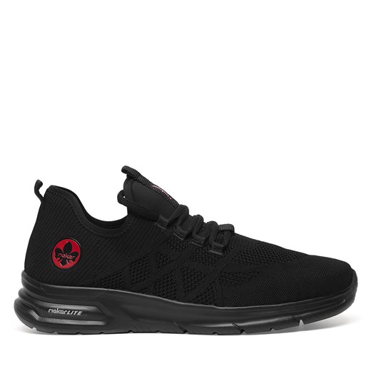 Sneakersy Rieker B7376-00 Czarny Rieker 42 eobuwie.pl