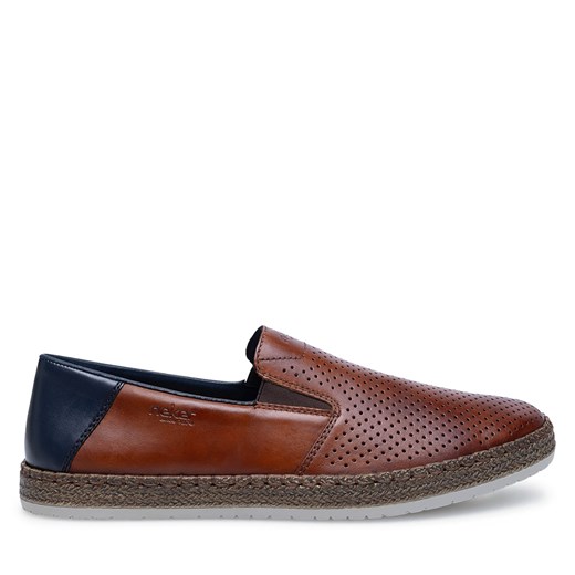 Półbuty Rieker B5279-24 Brązowy Rieker 40 eobuwie.pl