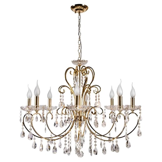 Żyrandol w stylu glamour - 6X K151 K0-S93 ze sklepu Edinos.pl w kategorii Lampy wiszące - zdjęcie 172661376