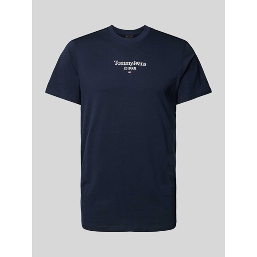 T-shirt z nadrukiem z logo ze sklepu Peek&Cloppenburg  w kategorii T-shirty męskie - zdjęcie 172662277