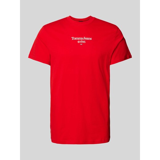 T-shirt z nadrukiem z logo ze sklepu Peek&Cloppenburg  w kategorii T-shirty męskie - zdjęcie 172662288