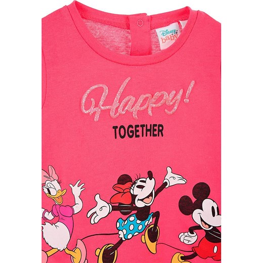 Disney Minnie Mouse Koszulka &quot;Minnie&quot; w kolorze różowym 68 wyprzedaż Limango Polska