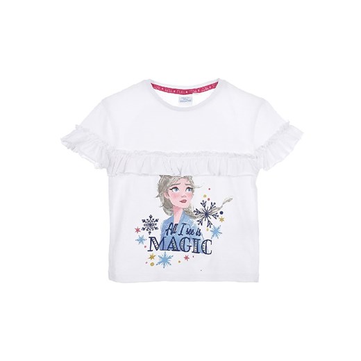 FROZEN Koszulka &quot;Frozen&quot; w kolorze białym ze sklepu Limango Polska w kategorii Bluzki dziewczęce - zdjęcie 172663069