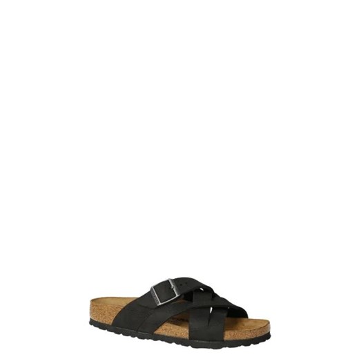 Birkenstock Skórzane klapki Lugano LEOI 36 Gomez Fashion Store