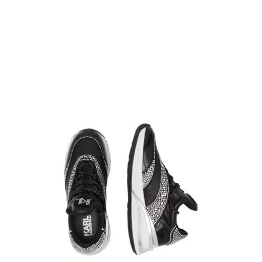Karl Lagerfeld Sneakersy SPREE Regalia Sock Mix | z dodatkiem skóry Karl Lagerfeld 38 okazja Gomez Fashion Store