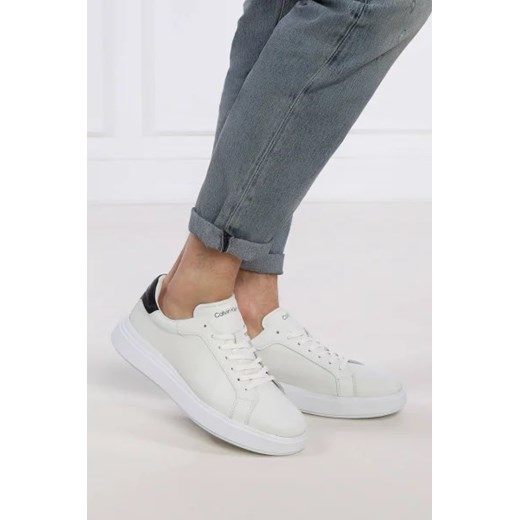 Calvin Klein Skórzane sneakersy Calvin Klein 44 Gomez Fashion Store
