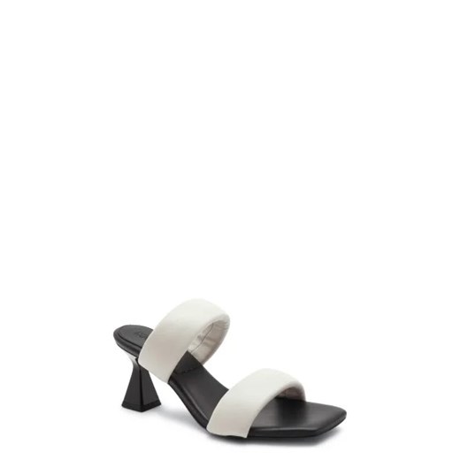HUGO Skórzane klapki Robby Mule 38 promocja Gomez Fashion Store
