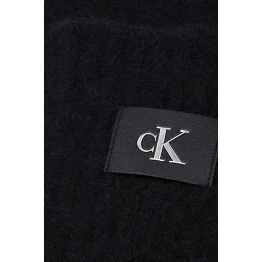 CALVIN KLEIN JEANS Wełniane rękawiczki MINIMAL MONOGRAM One Size wyprzedaż Gomez Fashion Store