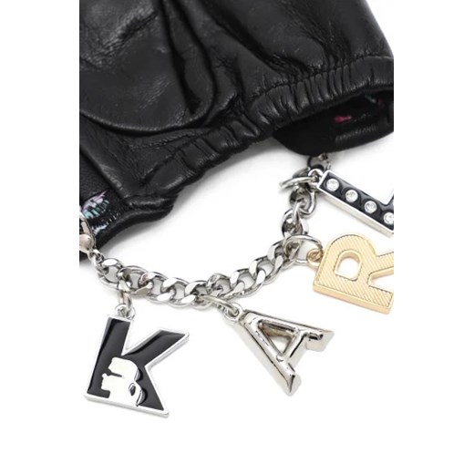 Karl Lagerfeld Skórzane rękawiczki Karl Lagerfeld M promocyjna cena Gomez Fashion Store