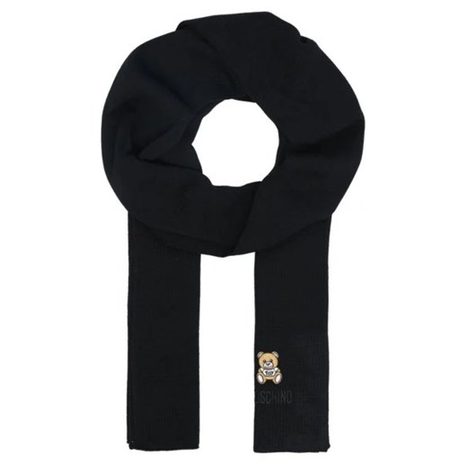 Moschino Wełniany szal Moschino One Size wyprzedaż Gomez Fashion Store