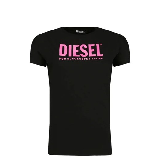 Diesel T-shirt DEXTRA | Regular Fit ze sklepu Gomez Fashion Store w kategorii Bluzki dziewczęce - zdjęcie 172712198