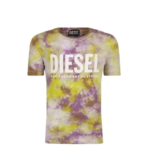 Diesel T-shirt TOEKO | Regular Fit ze sklepu Gomez Fashion Store w kategorii Bluzki dziewczęce - zdjęcie 172712255