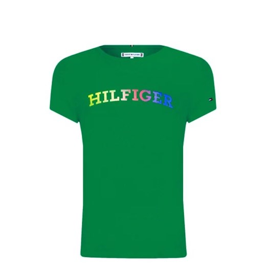 Tommy Hilfiger T-shirt | Regular Fit ze sklepu Gomez Fashion Store w kategorii Bluzki dziewczęce - zdjęcie 172712537