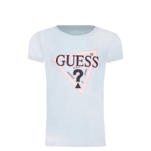 Guess T-shirt | Regular Fit ze sklepu Gomez Fashion Store w kategorii Bluzki dziewczęce - zdjęcie 172712585