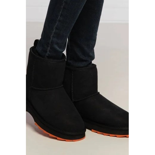 EMU Australia Skórzane śniegowce sharky mini | z dodatkiem wełny Emu Australia 40 Gomez Fashion Store