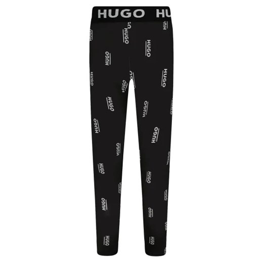 HUGO KIDS Legginsy ze sklepu Gomez Fashion Store w kategorii Spodnie dziewczęce - zdjęcie 172713369