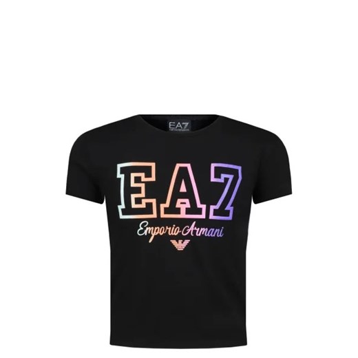 EA7 T-shirt | Cropped Fit 170 promocja Gomez Fashion Store