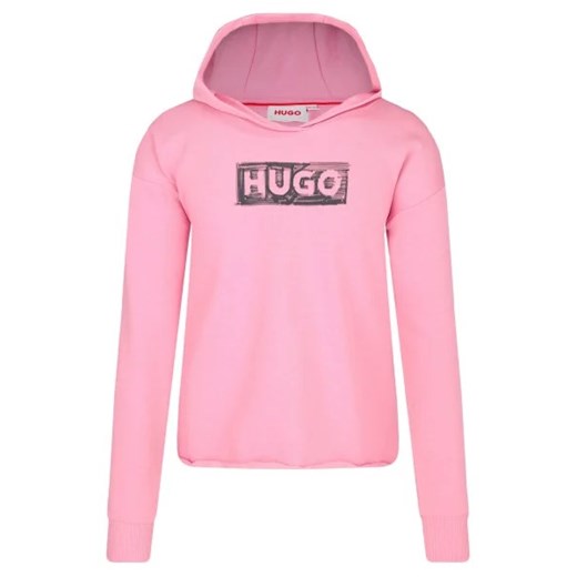 HUGO KIDS Bluza | Regular Fit ze sklepu Gomez Fashion Store w kategorii Bluzy dziewczęce - zdjęcie 172714319