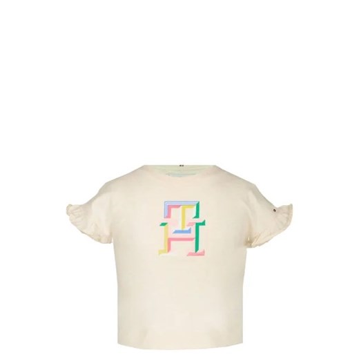 Tommy Hilfiger T-shirt | Regular Fit ze sklepu Gomez Fashion Store w kategorii Bluzki dziewczęce - zdjęcie 172715705