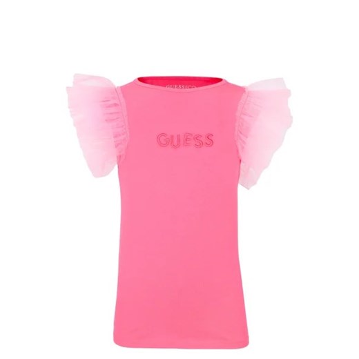 Guess T-shirt | Regular Fit ze sklepu Gomez Fashion Store w kategorii Bluzki dziewczęce - zdjęcie 172717875