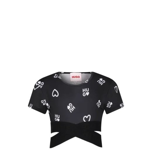 HUGO KIDS Bluzka | Cropped Fit ze sklepu Gomez Fashion Store w kategorii Bluzki dziewczęce - zdjęcie 172720526