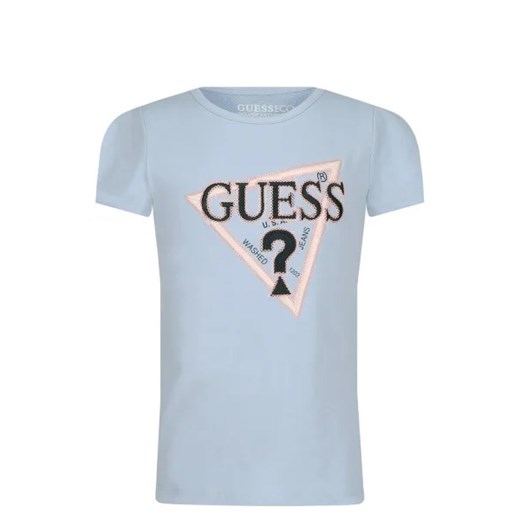 Guess T-shirt | Regular Fit ze sklepu Gomez Fashion Store w kategorii Bluzki dziewczęce - zdjęcie 172722325