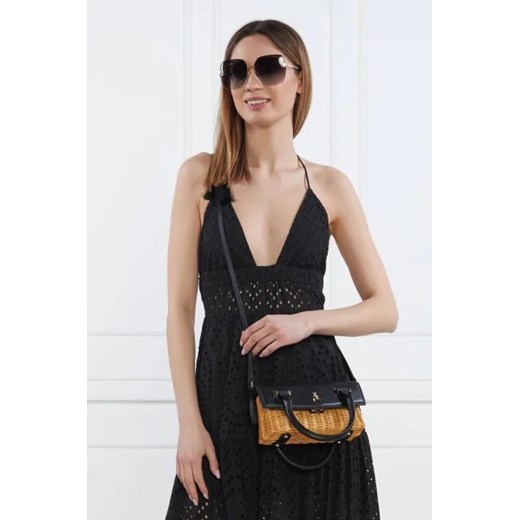 Patrizia Pepe Skórzany kuferek Patrizia Pepe One Size Gomez Fashion Store
