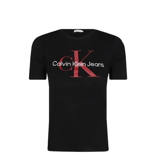 CALVIN KLEIN JEANS T-shirt | Regular Fit ze sklepu Gomez Fashion Store w kategorii Bluzki dziewczęce - zdjęcie 172723007