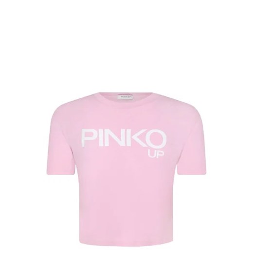 Pinko UP T-shirt JERSEY | Cropped Fit ze sklepu Gomez Fashion Store w kategorii Bluzki dziewczęce - zdjęcie 172723248