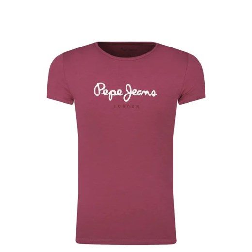 Pepe Jeans London T-shirt HANA GLITTER | Regular Fit ze sklepu Gomez Fashion Store w kategorii Bluzki dziewczęce - zdjęcie 172723309