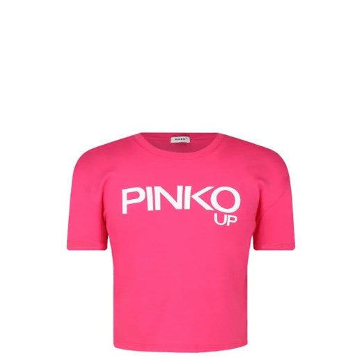 Pinko UP T-shirt JERSEY | Cropped Fit ze sklepu Gomez Fashion Store w kategorii Bluzki dziewczęce - zdjęcie 172723417