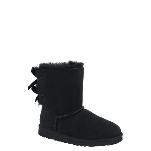 UGG Skórzane śniegowce Bailey Bow II | z dodatkiem wełny 37 Gomez Fashion Store