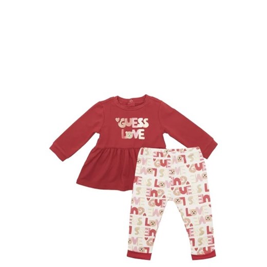 Guess Bluzka + spodnie | Regular Fit ze sklepu Gomez Fashion Store w kategorii Komplety niemowlęce - zdjęcie 172726709