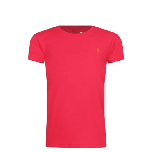 POLO RALPH LAUREN T-shirt | Regular Fit ze sklepu Gomez Fashion Store w kategorii Bluzki dziewczęce - zdjęcie 172728305