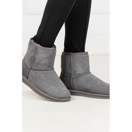 EMU Australia Skórzane śniegowce Stinger Mini | z dodatkiem wełny Emu Australia 40 Gomez Fashion Store
