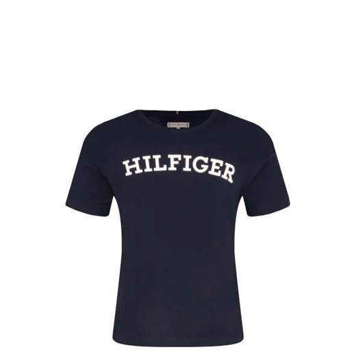 Tommy Hilfiger T-shirt MONOTYPE | Regular Fit ze sklepu Gomez Fashion Store w kategorii Bluzki dziewczęce - zdjęcie 172729375